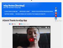 Tablet Screenshot of mspyshockingreview.com
